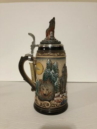Zoller And Born Limited Edition Beer Stein 43/5000 Call Of The Wild With Tag