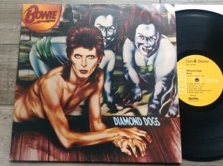 David Bowie - Diamond Dogs Lp Rca Usa 1st Issue 1974 Promo