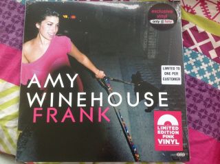 Amy Winehouse - Frank Hmv Lp Pink Vinyl Ltd 500