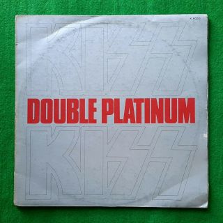 Kiss ‎ - Double Platinum 2lps,  Unique Korea Vinyl Lp Different Label Vg / Ex,