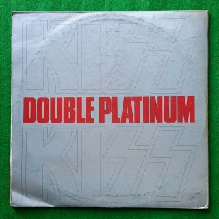 Kiss ‎ - Double Platinum 2LPs,  unique korea vinyl lp Different Label VG / EX, 4