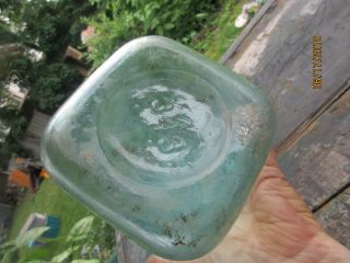 Purock Water Charles E.  Hires Company blob top Glass Bottle Philadelphia LOOK 5