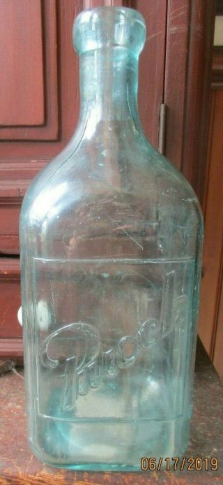 Purock Water Charles E.  Hires Company blob top Glass Bottle Philadelphia LOOK 6