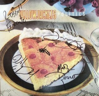 Yellow Jackets - Album Flat Signed By All 4 Band Members