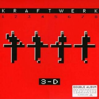 Kraftwerk 18 Track Double Lp 3 - D (1 2 3 4 5 6 7 8) Vinyl Lp 2017