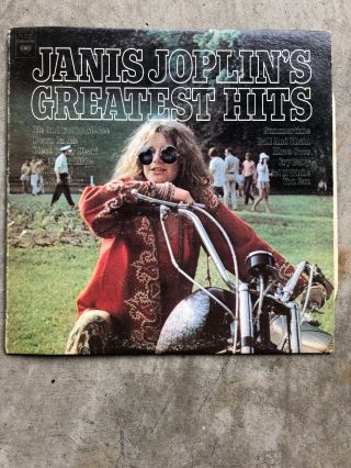 Release Vintage Vinyl Record Janis Joplin’s Greatest Hits