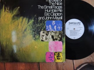 Best Of The,  Small Faces,  Humble Pie,  Eric Clapton/john Mayall Immediate Lp