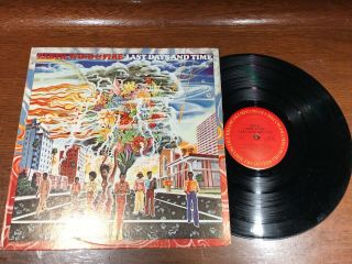 Earth,  Wind & Fire ‎– Last Days And Time - Vg,  Vinyl Lp Record