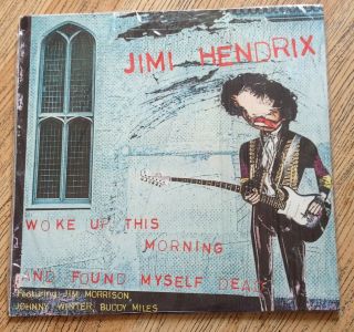 Jimi Hendrix " Woke Up This Morning.  " Uk Vinyl Lp 1980 W/jim Morrison