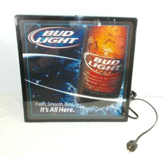 2004 Anheauser Busch Bud Light Beer Bottle Sign Man Cave Game Room