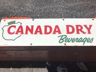 Canada Dry Porcelian Sign