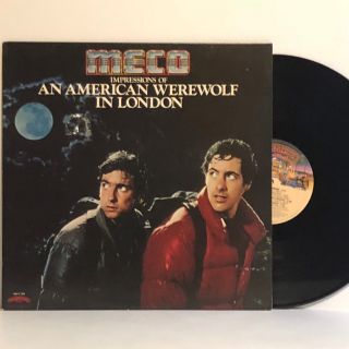 Meco Impressions Of An American Werewolf In London Ost 1981 Cassablanca Lp Nm