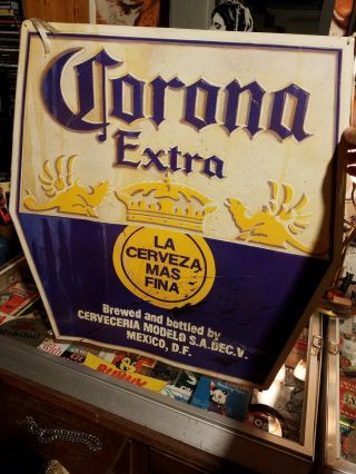 Vintage Corona Sign Advertising