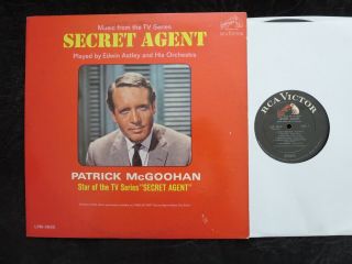 Edwin Astley,  Secret Agent: Music From The Tv Series Stereo Usa 1st Pressing Lp