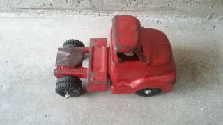 Vintage Buckeye Toys Semi Tractor Trailer All Metal Toy Truck