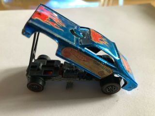Hot Wheels Redlines " The Mongoose " Funny Car In Blue 1:64 Diecast Car
