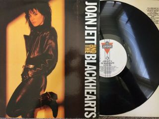 Joan Jett & The Blackhearts: Up Your Alley Lp Vinyl Record Ex
