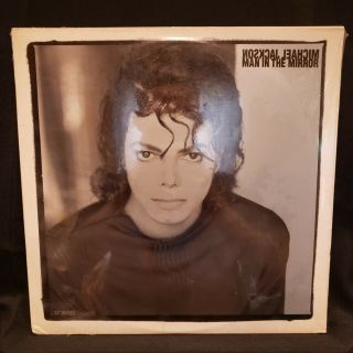 Michael Jackson Man In The Mirror Vinyl Album 12 " Single