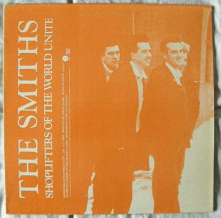 The Smiths Shoplifters Of The World Unite Vinyl Nm 12 " Promo Single Pro - A - 2712