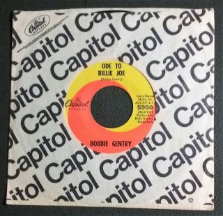 Bobbie Gentry - Ode To Billie Joe [7 " Vinyl,  1967,  Capitol Records] Blues 45