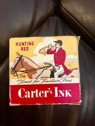 Antique Bottle of Carter ' s Ink Advertising Display 2