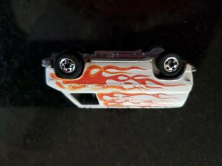 1974 Hot Wheels Chevy Van White With Red Flames RARE Variation READ 8