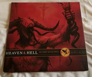 Black Sabbath (heaven & Hell) - The Devil You Know Lp.  Colored Discs With Poster