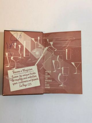Old Mr.  Boston De Luxe Official Bartender’s Guide 1955 4
