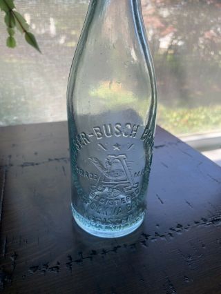 Anheuser Busch Vintage Bottle 1890 Pre - Prohibition