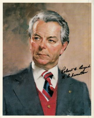 Senator Robert Bob Byrd Hand - Signed Fantastic 8x10 Color Portrait W/ Uacc Rd