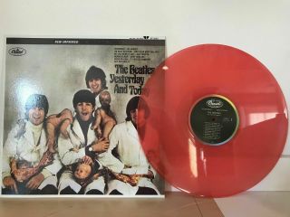 The Beatles / Yesterday & Today Butcher Cover - 180g Red Vinyl Lp