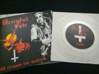 Mercyful Fate - Old Ritual For Melissa Clear 7 " (ultra Rare)