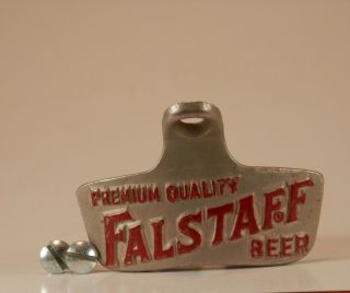 Vintage/antique Falstaff Beer Starr X Wall Mounted Bottle Opener