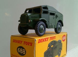 Dinky Toys By Meccano Morris Artillery Tractor,  Totally,  Box