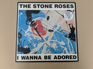 The Stone Roses - I Wanna Be Adored - 12 " Vinyl Single Record - 1991 Silvertone