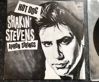 Shakin’ Stevens 7” 45 “hot Dog” France Picture Slv.  1980 Rock’n’roll Rockabilly
