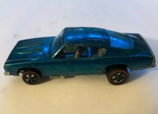 Hot Wheels Redline Blue/green Custom Barracuda 1967