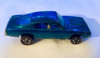 Hot Wheels Redline Blue/Green Custom Barracuda 1967 3