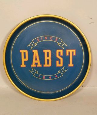 Pre - Pro Pabst Beer Tray Sign Hd Beach Coshocton Ohio