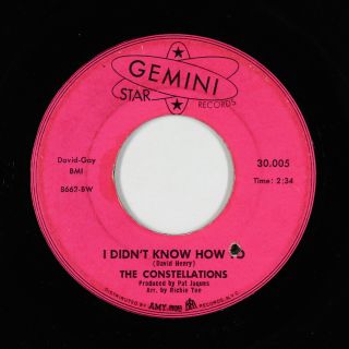 Northern Soul 45 - Constellations - I Didn 