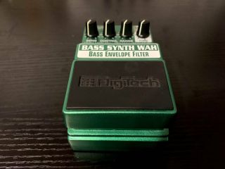 Digitech Bass Synth Wah Bass Envelope Filter for Bass Guitar 5