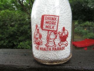 SC I.  M.  Smith Dairy Kinards South Carolina Color Label Pint Milk Bottle 4