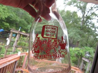 SC I.  M.  Smith Dairy Kinards South Carolina Color Label Pint Milk Bottle 7