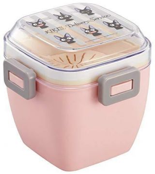 Skaters Skater Courier Ghibli Lunch Box Salad Lunch Box Gigi Face Witch Pf 620ml