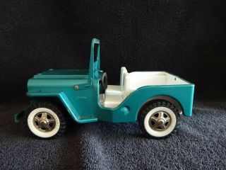 Vintage Tonka Jeep,  Blueish/green - 1960’s