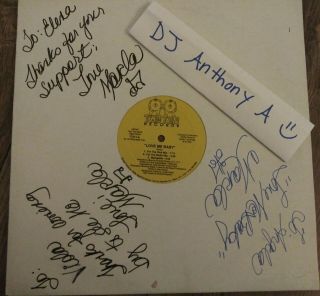 Rare Freestyle Signed Marla - Love Me Baby 12 " Vinyl Autographed