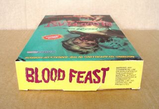BLOOD FEAST Herschell Gordon Lewis CONNIE MASON Autograph SIGNED VHS TAPE 6