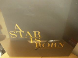 Lady Gaga A Star Is Born Soundtrack 2LP,  CD Deluxe Box Gold Vinyl,  5 Posters 3
