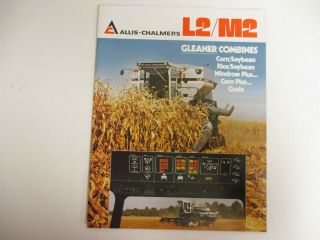 Allis - Chalmers L2/m2 Gleaner Combines Sales Brochure