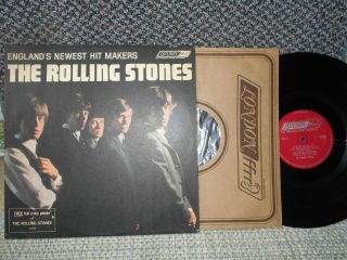 Rolling Stones Vg,  Boxed Ffrr Mono No Insert Lp Englands Newest Hit Makers